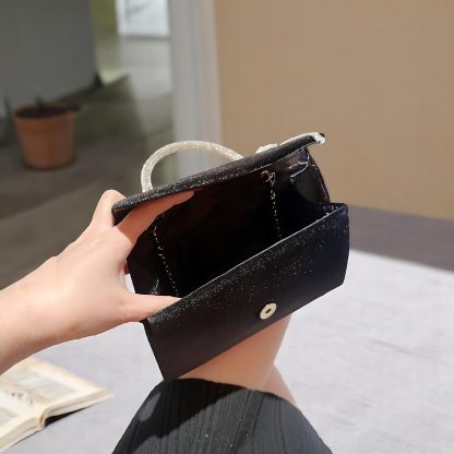 Black Velvet Clutch - Image 4